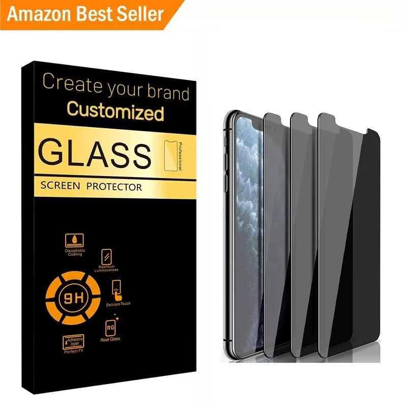 3 Pack Privacy Screen Protector For Iphone 15 14 13 Pro Max For Iphone