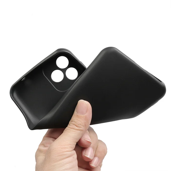 Custodia Protettiva In TPU Per Oscal C20 / C20 Pro - Cover Morbida Antiscivolo Colore Nero - 2