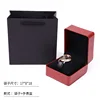 Boîte à montre en cuir marron + boîte à montre-sac à main