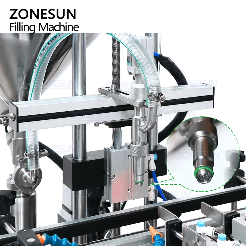 ZONESUN ZS-YT1T-1PX Single Head Servo Piston Pump - High