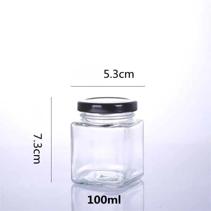 Spot Quality High Temperature Resistance Square Plaster Glass Bottle ...