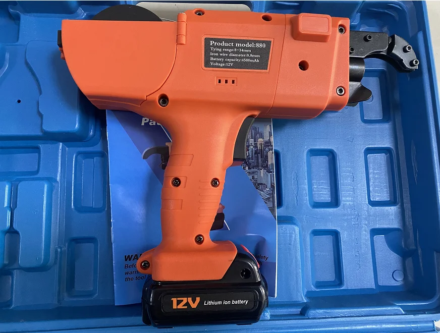 Portable Steel Rebar Tying Machine Rebar Bundle Tying Machine Price With Wire Coil