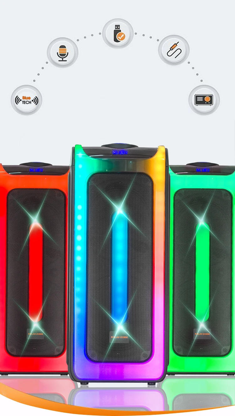 Haut-parleur Rechargeable AILIANG AILIANG KOLAV-D2806