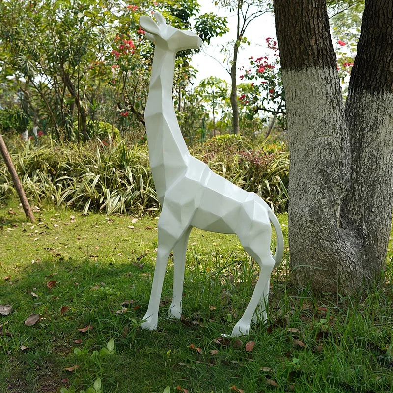Outdoor Giraffe Sale Large Fiberglass Animal Statues