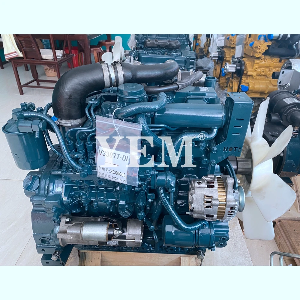 V3307 DI-T Complete Engine Assy diesel Engine Assembly for Kubota 5