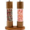 wood set of 2 with base