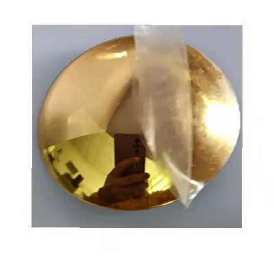 100mm Plastic Convex Mirror Special Shape with Rounding for Education Toys