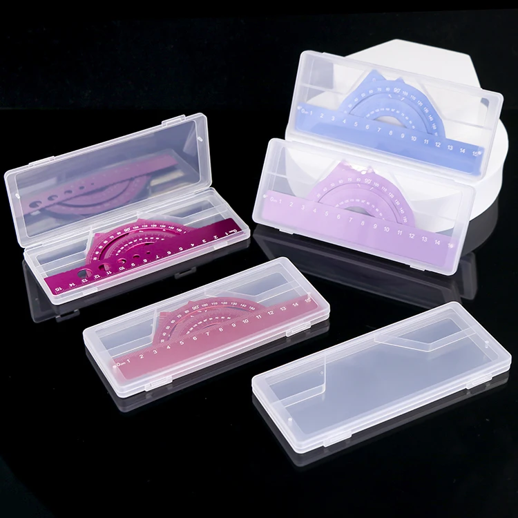 Принадлежности для офиса Наборы инструментов математики упаковочная коробка школьные принадлежности студенческие математические инструменты линейка