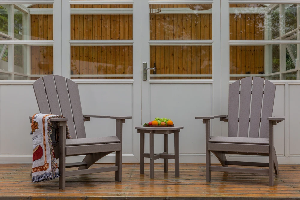 New Design Outdoor Furniture Recycled Plastic Poly Plastic Muskoka