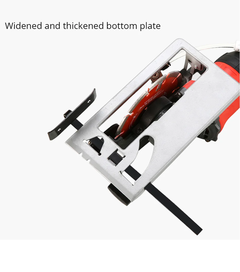 Electric Circular Saw Adapter Angle Grinder to Cutting Machine 0-45 Cutting Depth Adjustable Woodworking Tools
