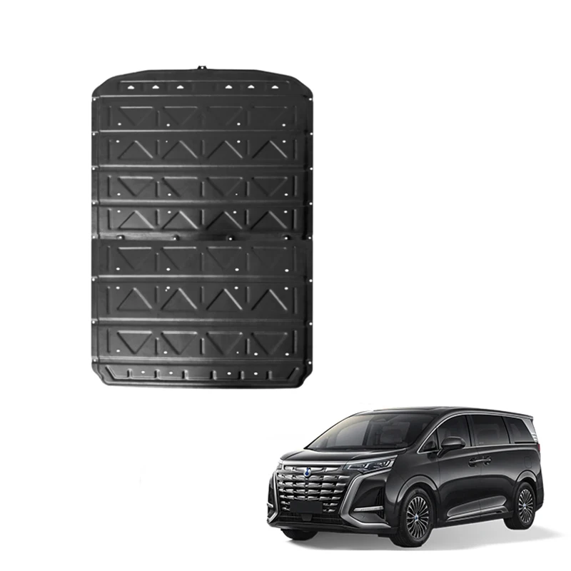 Auto Skid Plates for Denza D9 Accessories Aluminum Magnesium Battery Pack Shield Guard Protection Plate Exterior Accessory