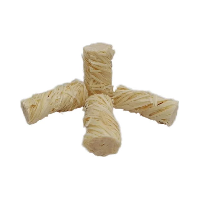 Wood Wool Wax Coated Firelighters Cylinder Shaped BBQ Accessories Outdoor Kitchen Charcoal Starters Fire Starters for Grilling
