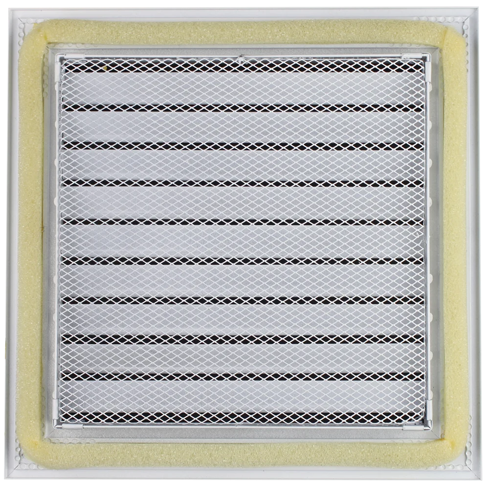 Customized Size Conditioning Aluminum Return air Grille with Metal Screen air Filter