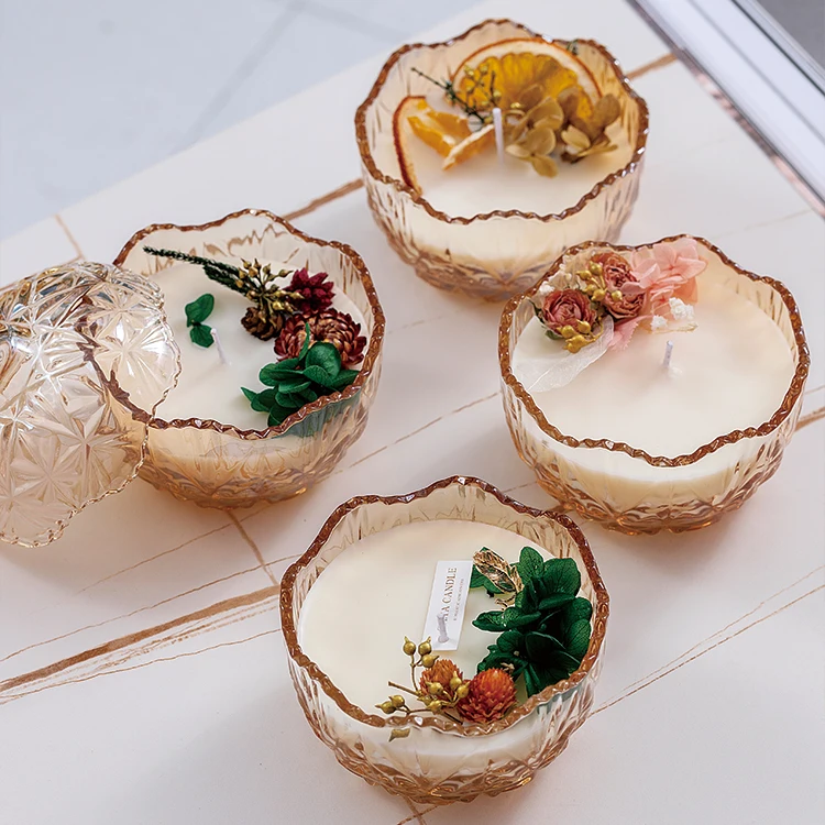 JY Romantic Gift Box - Scented Candles with Dried Flowers