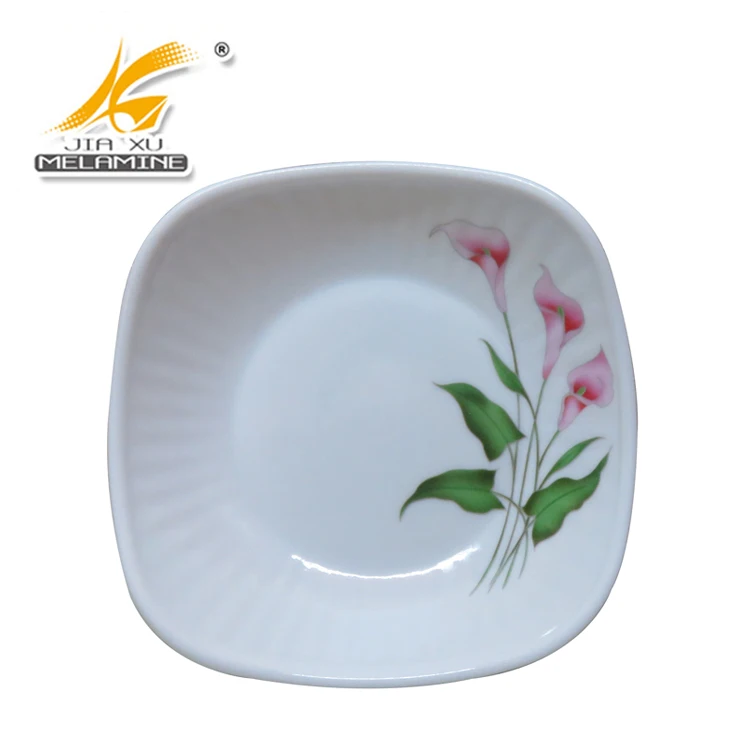 Melamine Plate  Inner Line Rectangle Long Sushi Plate