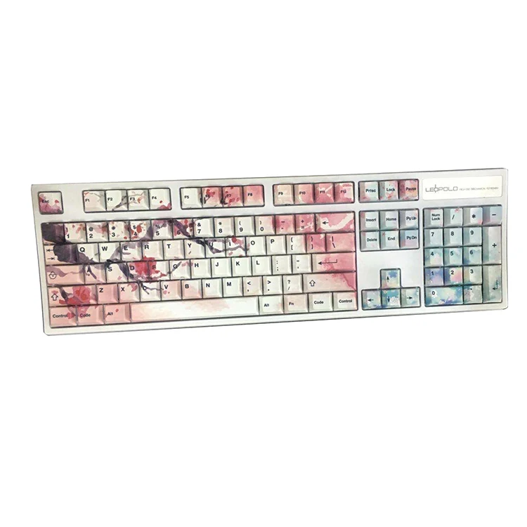 Prosub Dye Sublimated Keycap Sublimation Keyboard Keycaps Blanks Custom Printing  Keycaps 130 Keys