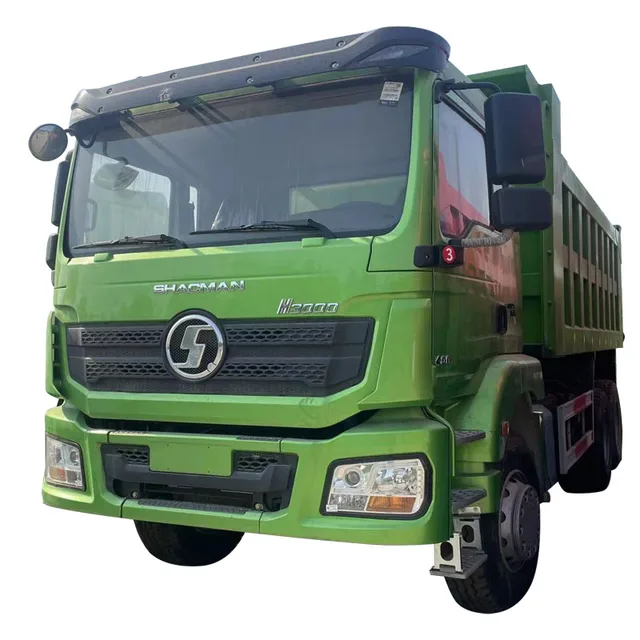 Used good selling shacman H3000 dump trucks euro2 3 heavy duty truck 6x4 tralier dump truck for sale