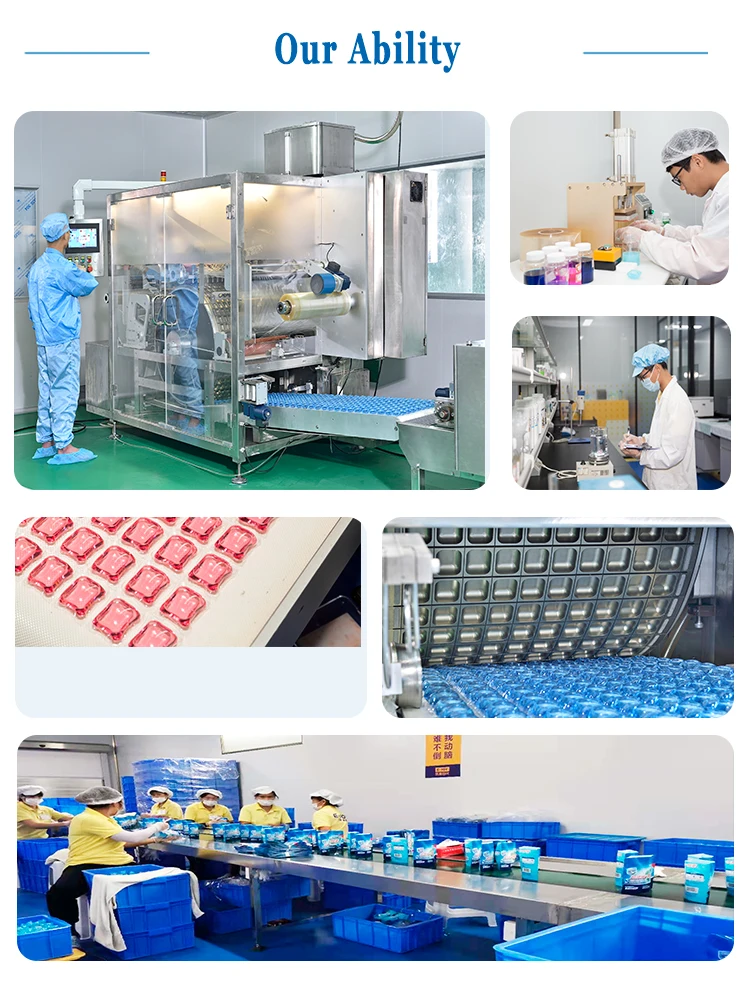 Anti-Bacterial High quality Single chamber pod OEM  china laundry washing laundry liquid soap fabric softener