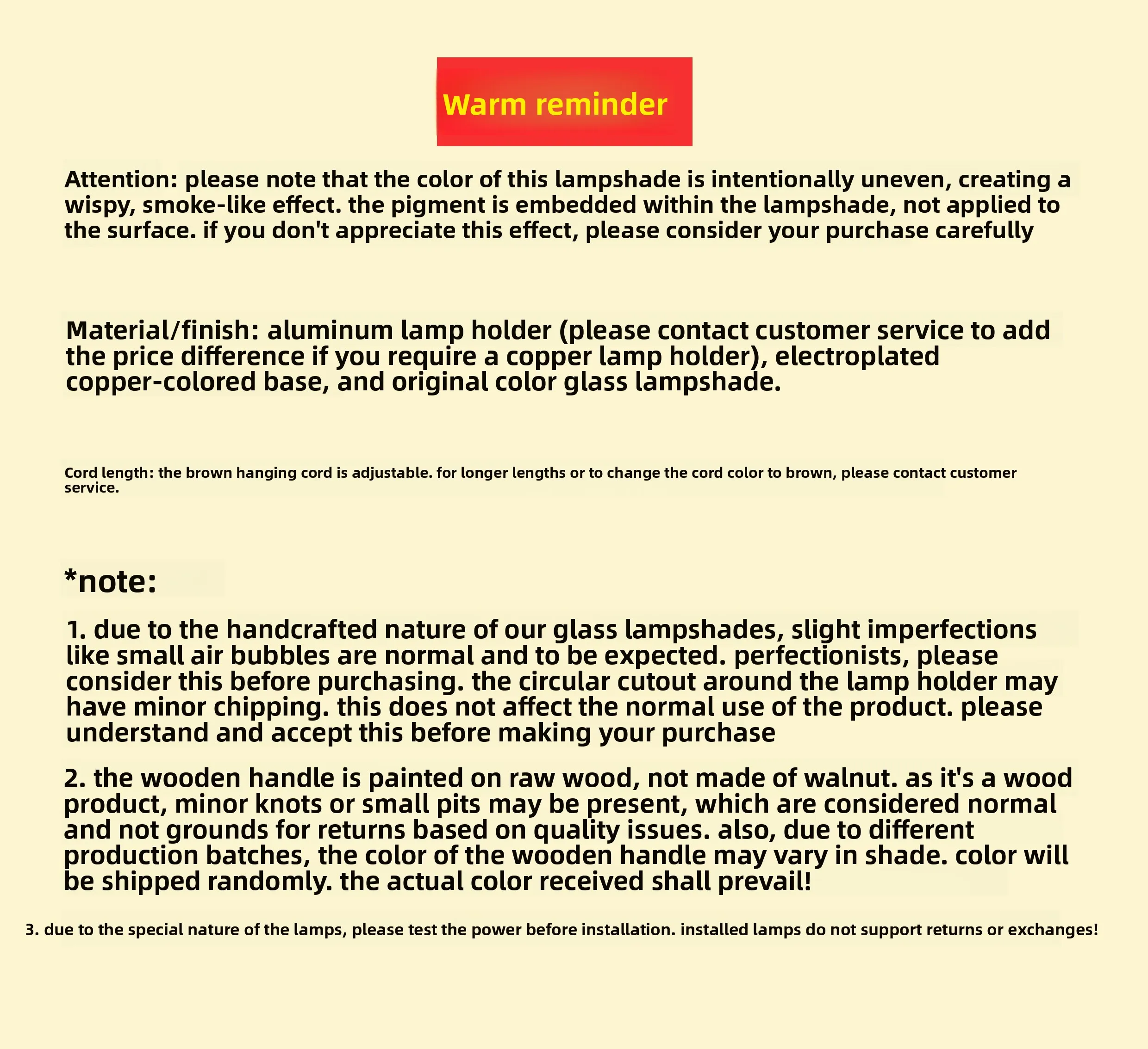 Specifications