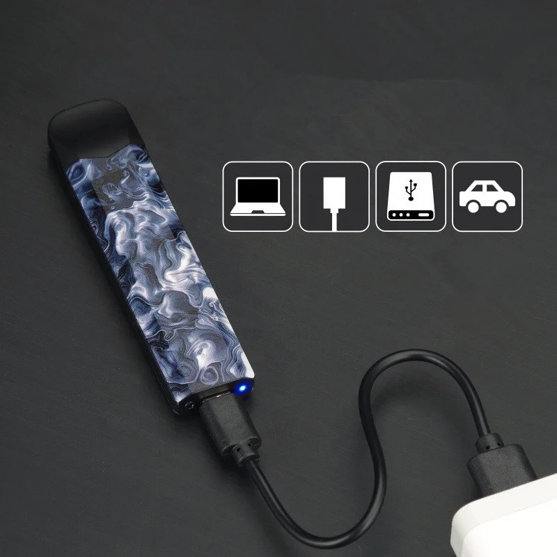 2024 New Product Fantastic Design Small Heat Coil Pipe Smoking Lighter Flameless for Sale