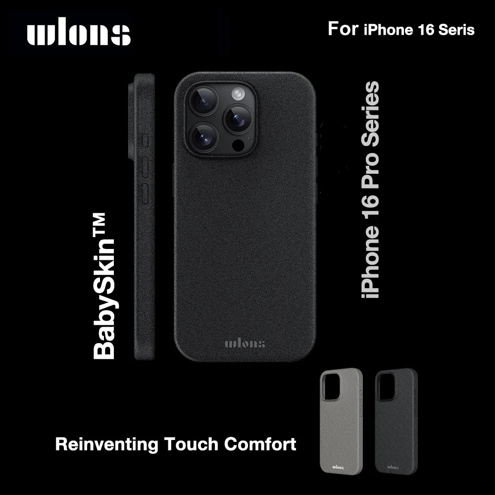 product factory customized shockproof full body protection baby skin flocked coating case with magnetic phone cover for iphone16 pro max-10