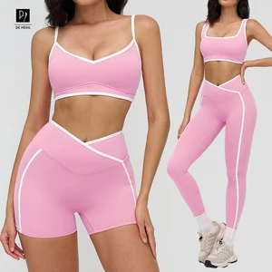 New Custom Women'S Activewear Gym Wear Active Fitness Workout Sports Yoga Sets