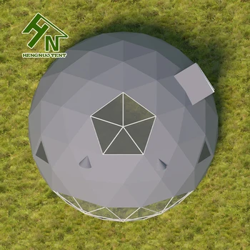 3m 4m 5m 6m Small Outdoor Skylight Hotel Dome Tents Glass Door Glamping Events Tent Waterproof Geodesic Dome Tents