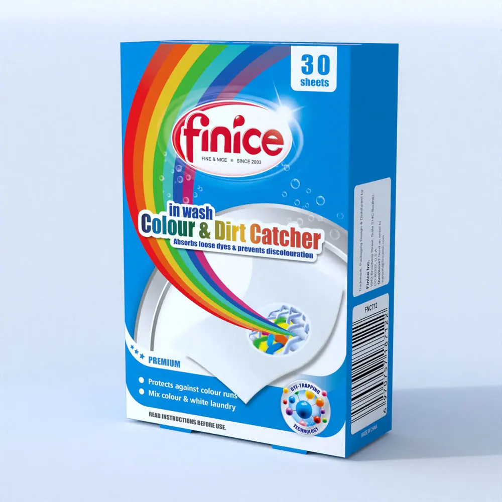 finice color absorber for laundry colour
