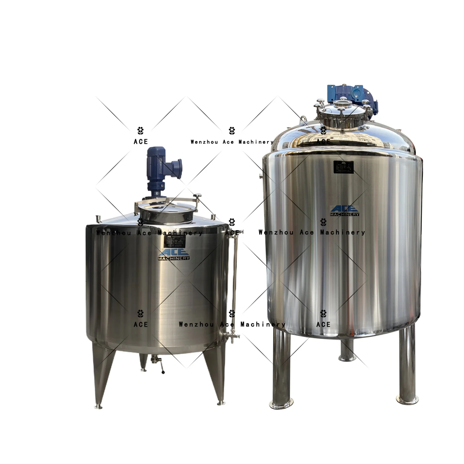 Ace Storage Tank With Agitator 10000l For Sale - Buy Storage Tank With ...