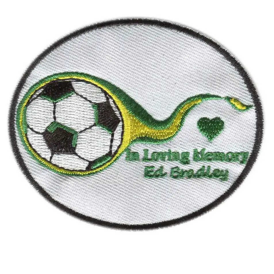 Source There is no minimum for support custom MOQ iron soccer jersey  football team patch patches on m.