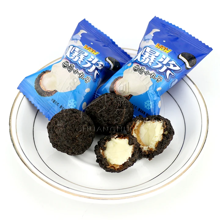 Supply 308g Crisp Oreo surface coating & milk cream filling biscuit ...