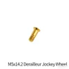 ล้อจ็อกกี้ดีเรลเลอร์ Gold M5x14.2