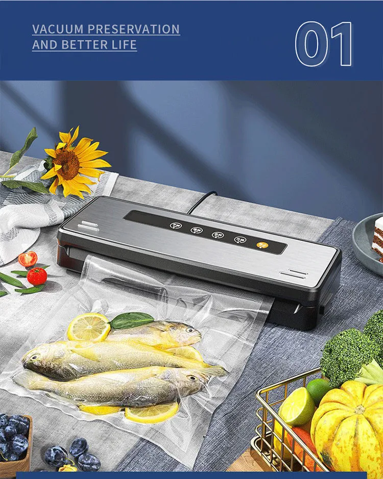 High Quality Custom Kitchen Vacuum Sealer Machine Kitchen Professional   H7cda4f45328b4604ab6f02f0cb9f06dbm 