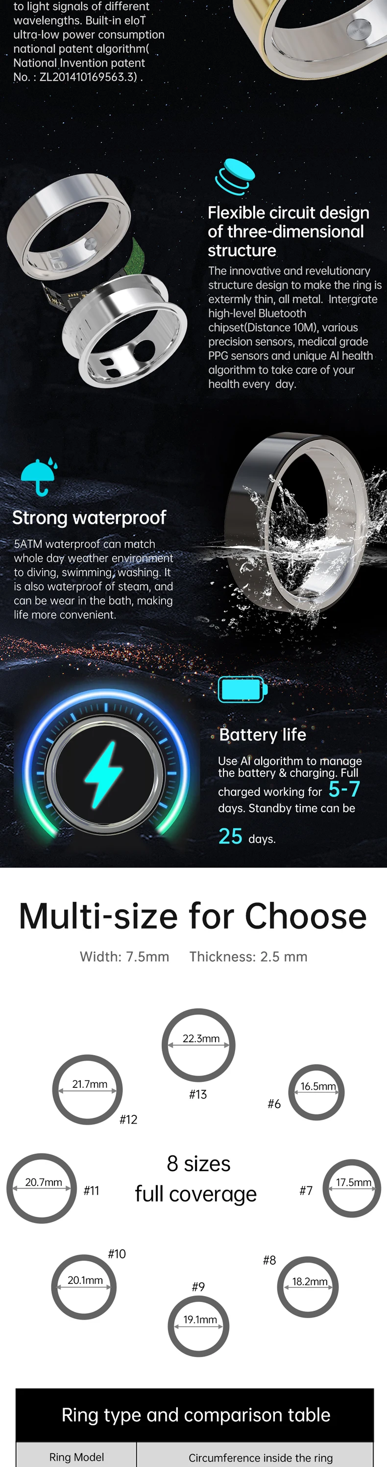 2026 Smart Ring Health & Fitness Tracker - Image 4