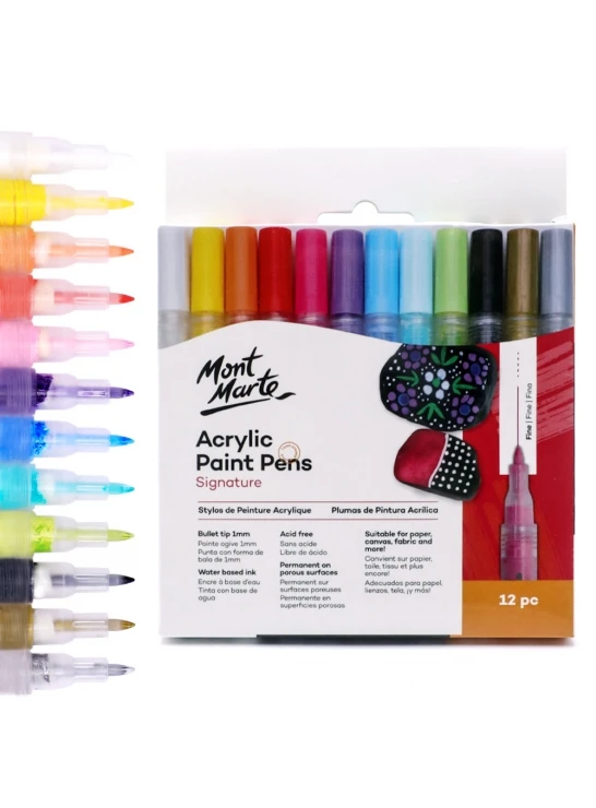 fine line acrylic paint pens