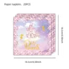 napkins -- purple