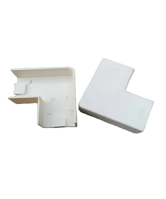 PVC electrical plastic  Trunking accessories straight angle 39x19mm