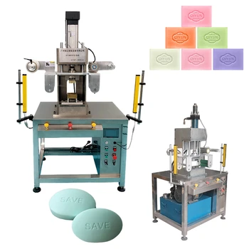 Mini Toilet Soap Press Moulding Stamper Mold Machine Maker Laundry Liquid Bar Soap Making Stamping Extruder Machine Small Line