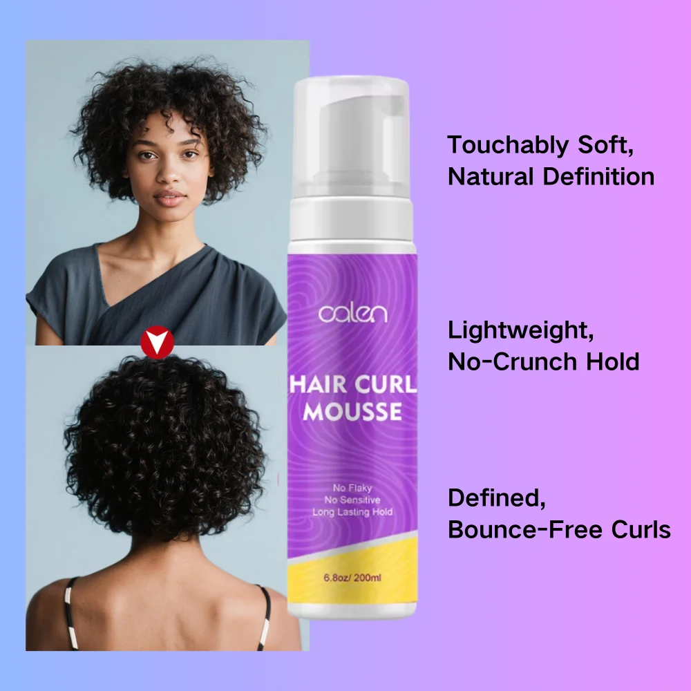 Private Label 200ml Dreadlocks Strong Hold for Frizzy Curl Coarse Braid Hair Styling Foam Wrap Mousse