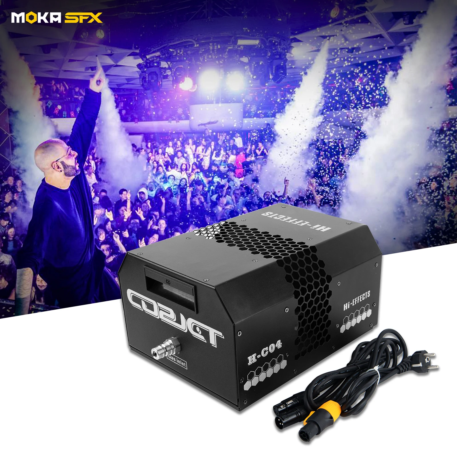 MOKA SFX H-C04 Swing CO2 Jet - High Effect Party Enhancer