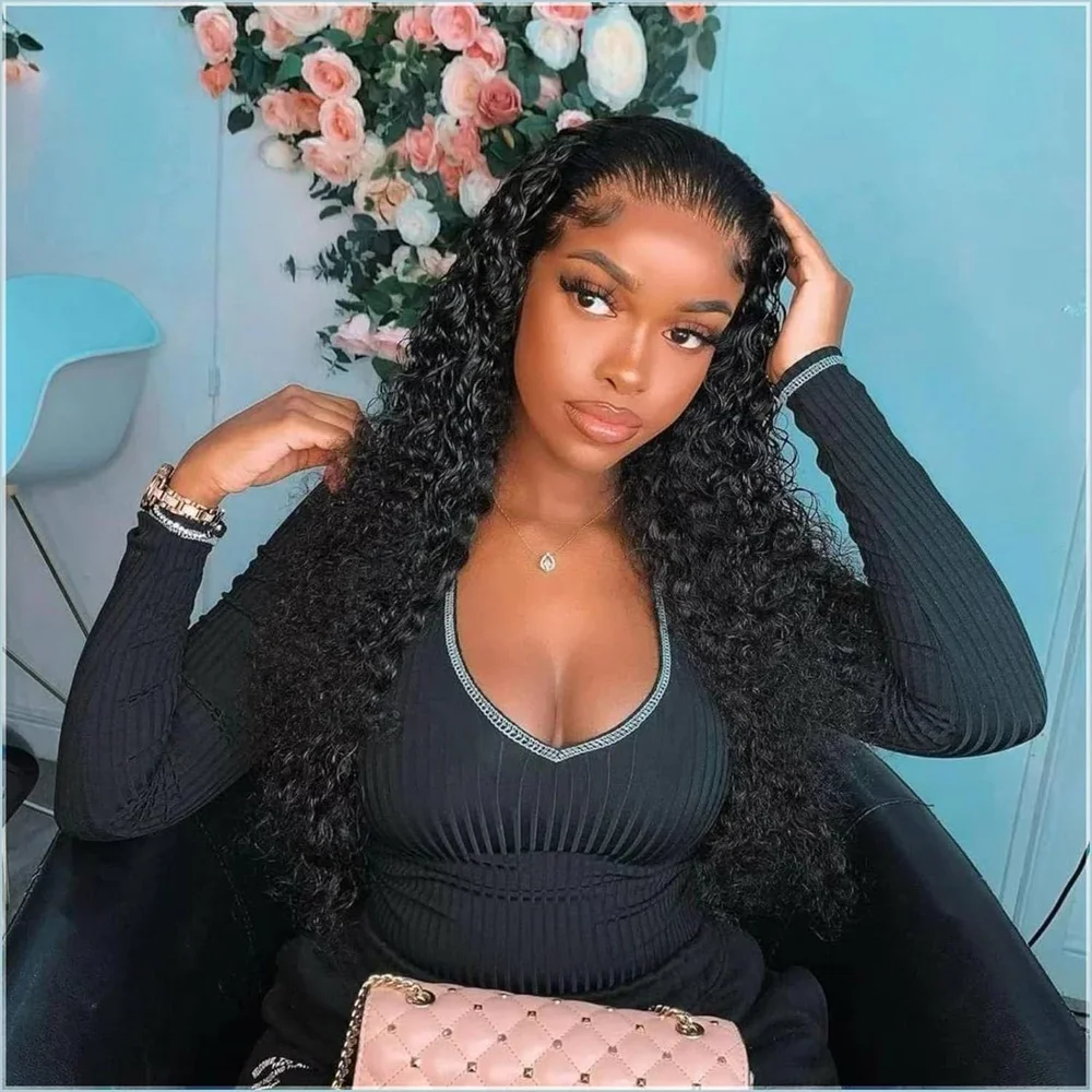 12A Afro Kinky Curly Hair Bundles Oferta Extensões de tecelagem brasileira virgem_voghion.com