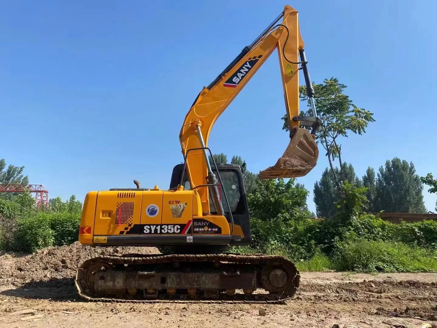Sy135c Sany SY135C Used Excavator 13ton Japan Made New Model Machinery ...