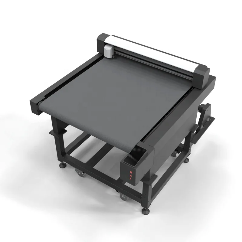 Auto Continuous Feed Flatbed Cutting Plotter Signmaster Flat Bed Cutter Plotter Automatic Feeding Servo Driver Flatbed Cutter