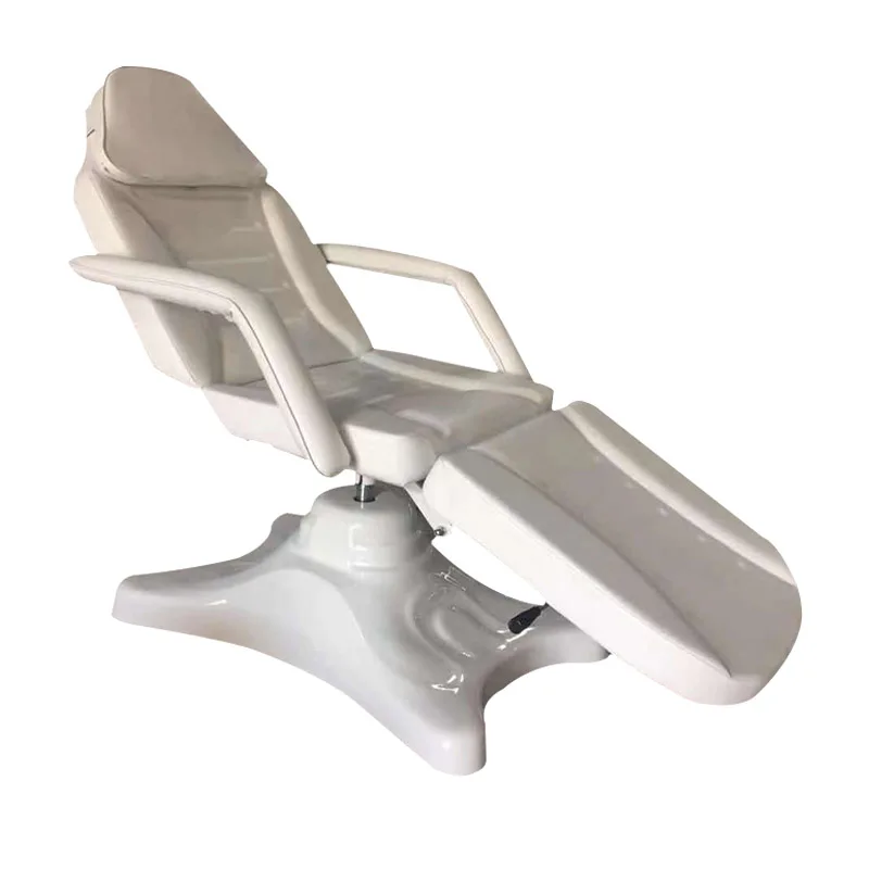 Simple White Beauty Bed Beauty Salon Facial Massage Bed Factory Direct