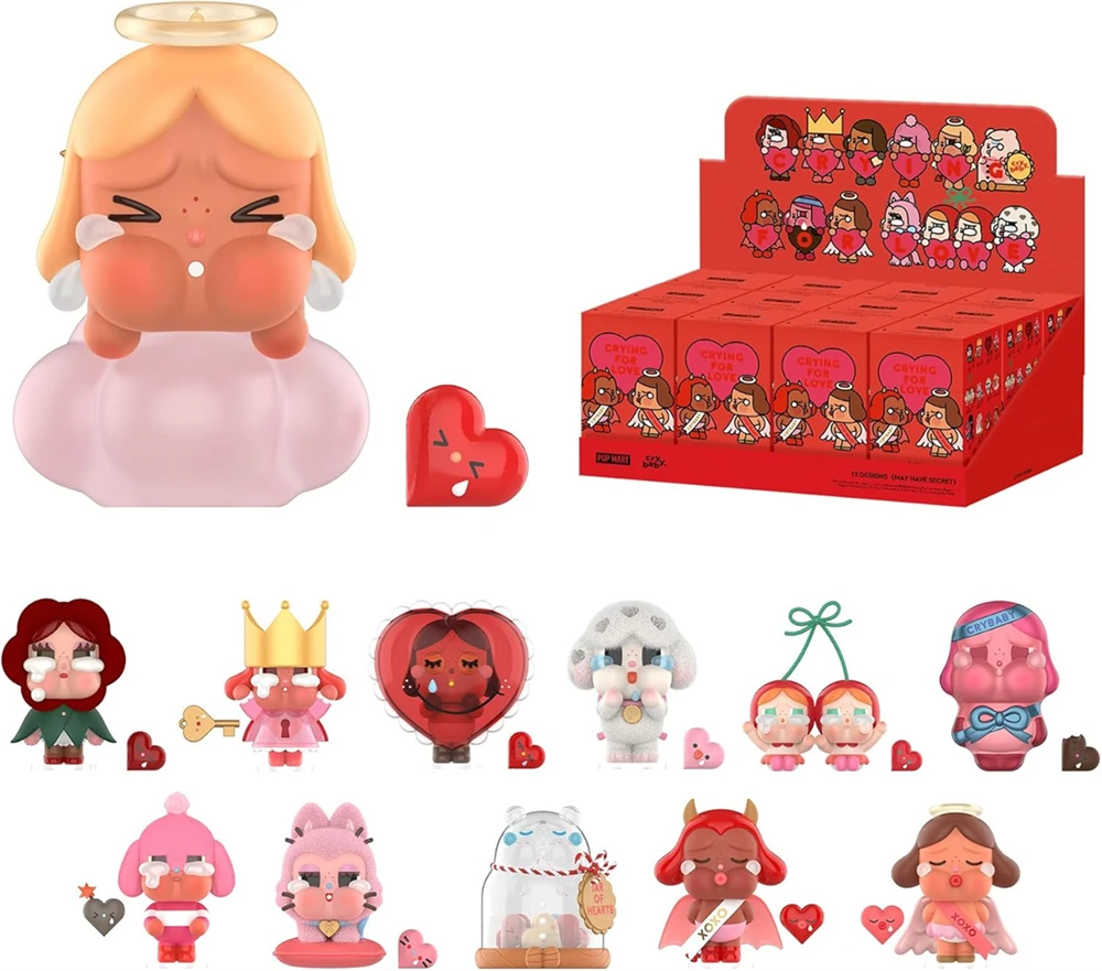Authentic POPMART Crybaby Crying for Love Series Blind Box Random