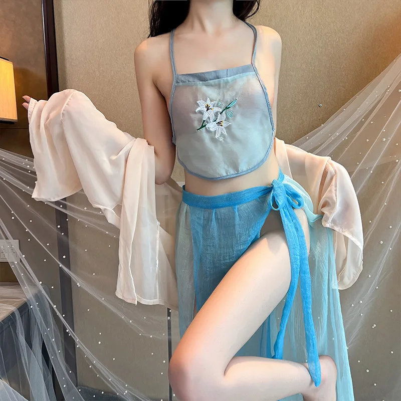 Wholesale Customization Stunning Ravishing Underwear Sultry Dreams Embroidery Ancient Women Sexy Lingerie