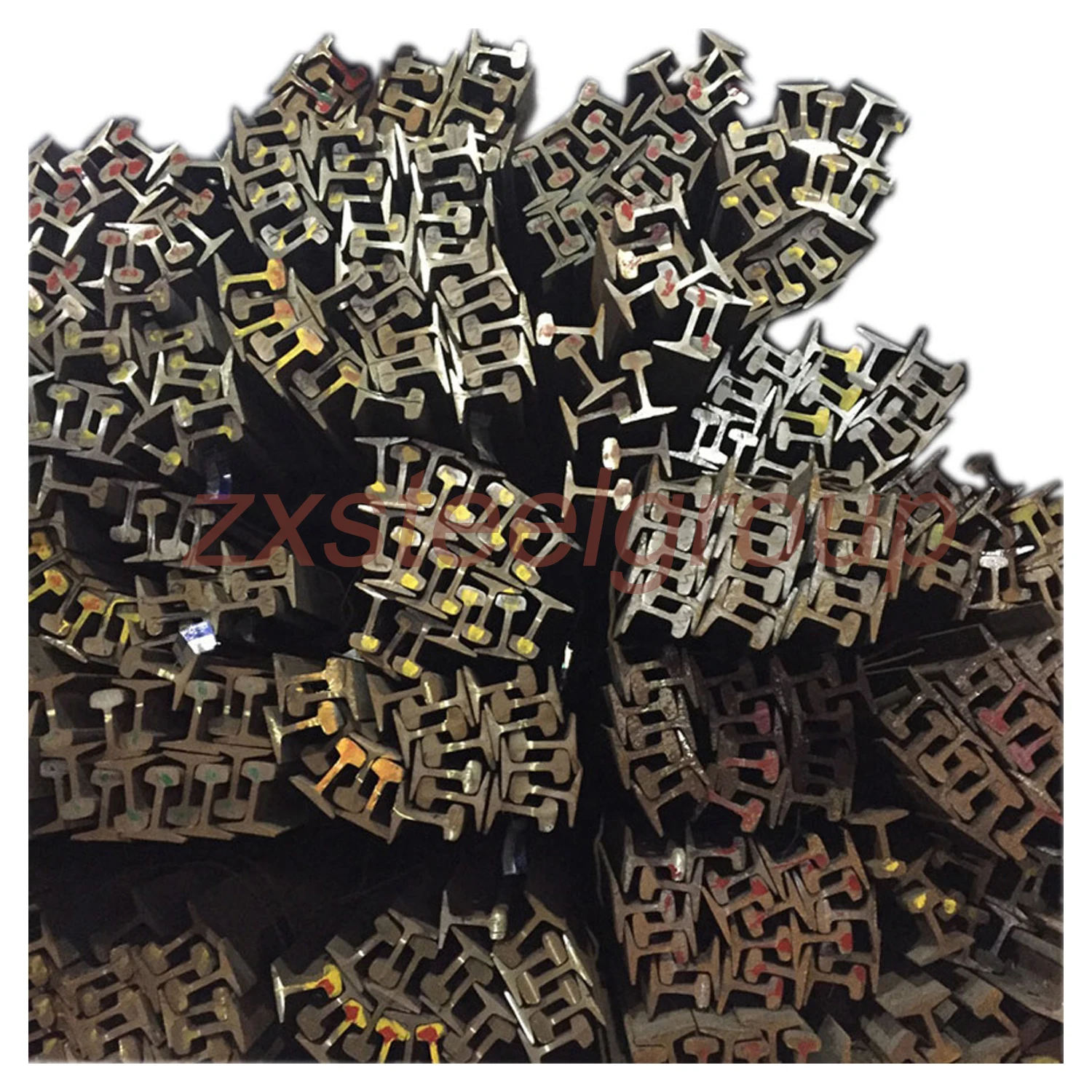 25lb Mining Rail Track Steel Rail ASCE 25 Light Rail for Sale