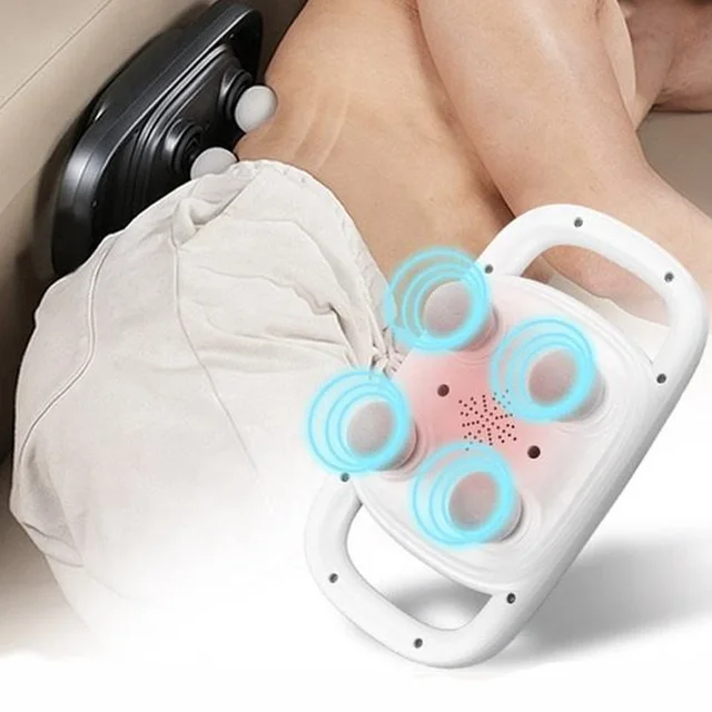 Muscle Relaxation Vibration Massage 4 Head Deep Tissue Percussion Massage Gun with Remote Control