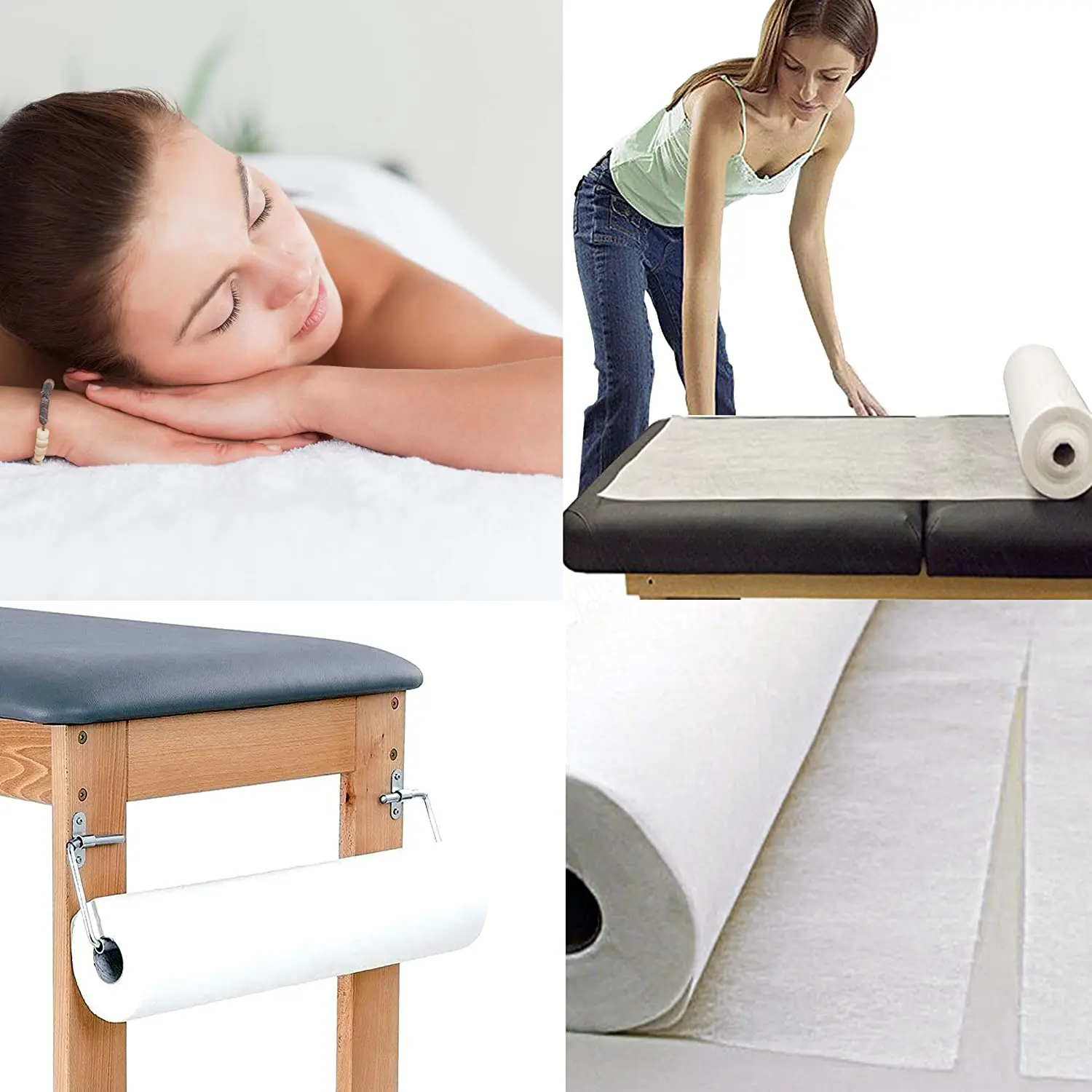 Spa Bed Sheets Disposable Massage Table Sheet Waterproof Bed Cover Nonwoven Fabric Bed Sheet