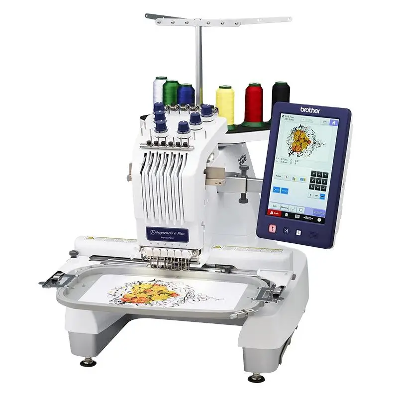 New 2023 Brother Pe800 5 X 7 Embroidery Machine With Large Color Touch 